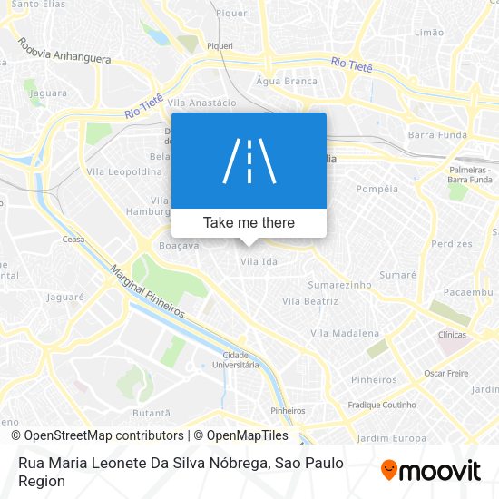 Rua Maria Leonete Da Silva Nóbrega map