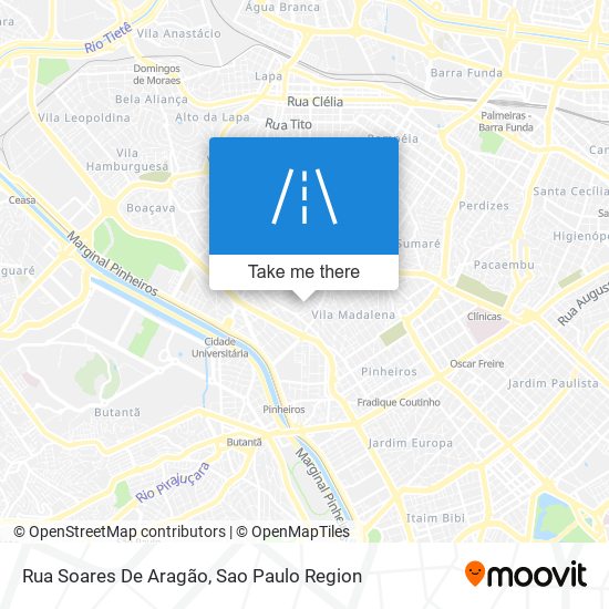 Rua Soares De Aragão map