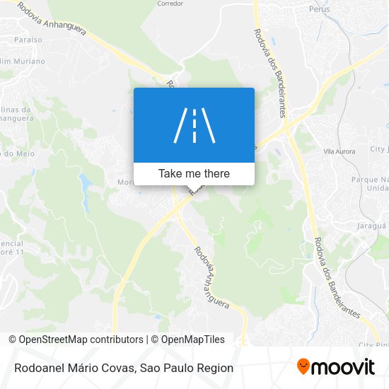 Rodoanel Mário Covas map