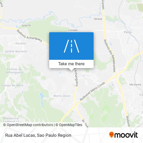 Mapa Rua Abel Lucas