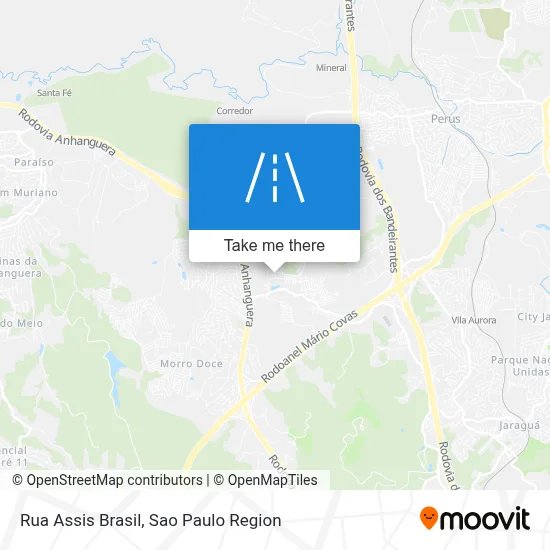 Rua Assis Brasil map