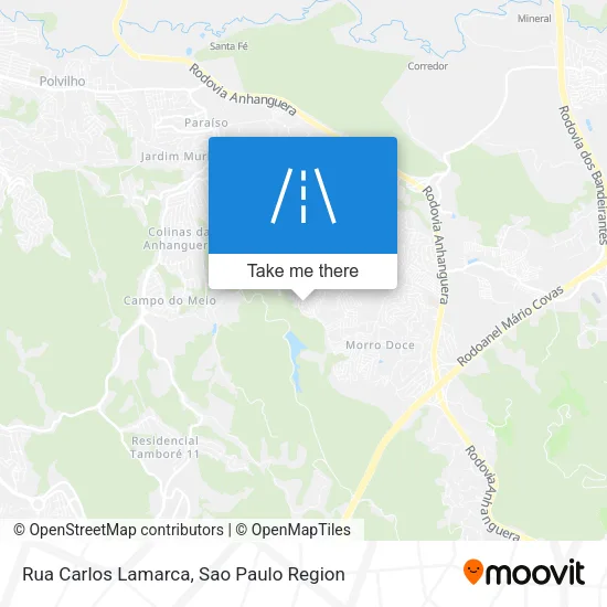 Rua Carlos Lamarca map