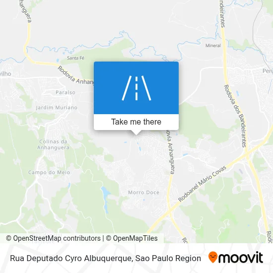 Rua Deputado Cyro Albuquerque map