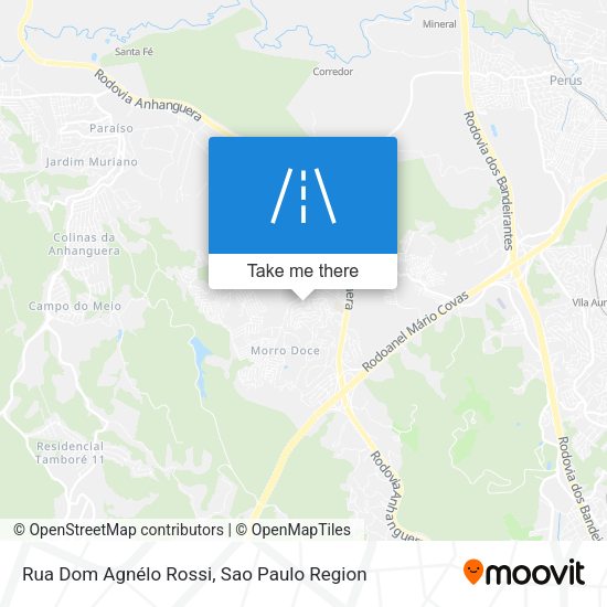 Rua Dom Agnélo Rossi map