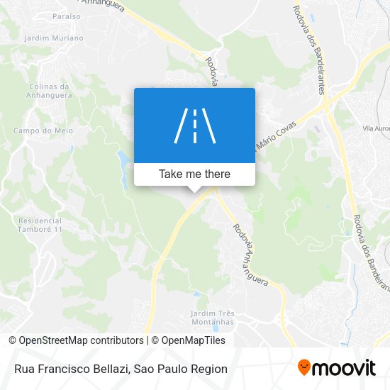 Rua Francisco Bellazi map