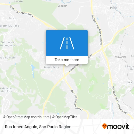 Rua Irineu Angulo map