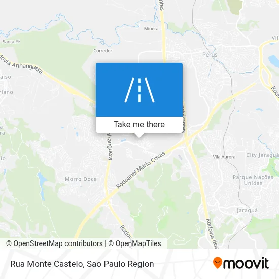 Rua Monte Castelo map