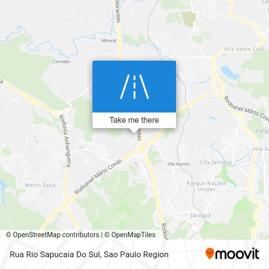 Rua Rio Sapucaia Do Sul map