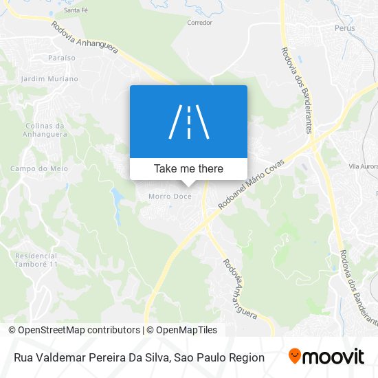 Rua Valdemar Pereira Da Silva map