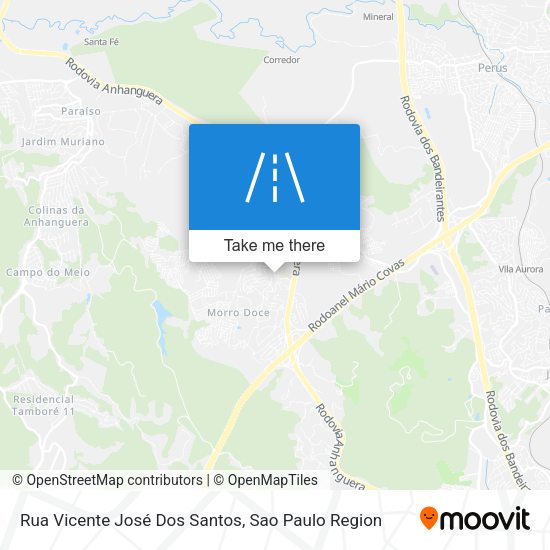 Rua Vicente José Dos Santos map