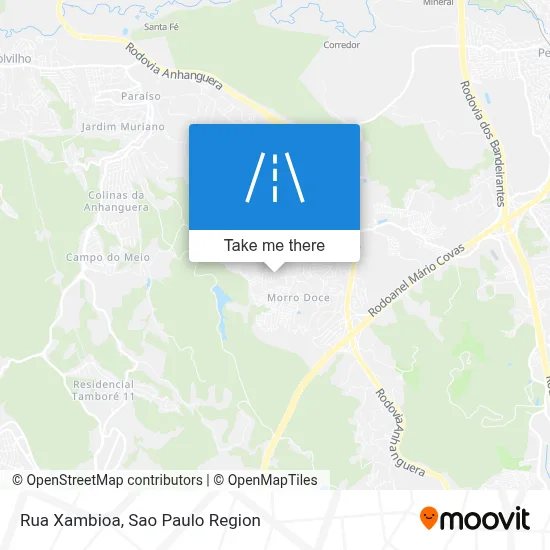 Rua Xambioa map