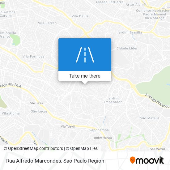 Rua Alfredo Marcondes map