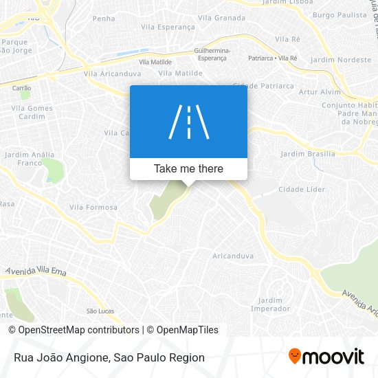 Rua João Angione map