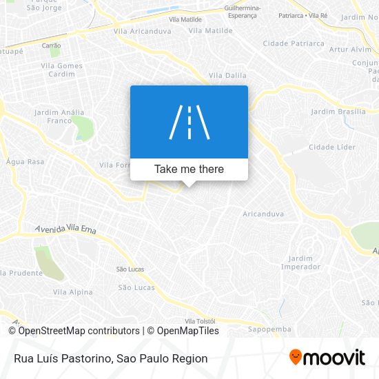 Rua Luís Pastorino map