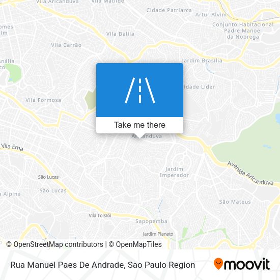Rua Manuel Paes De Andrade map