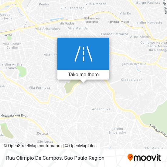 Rua Olímpio De Campos map
