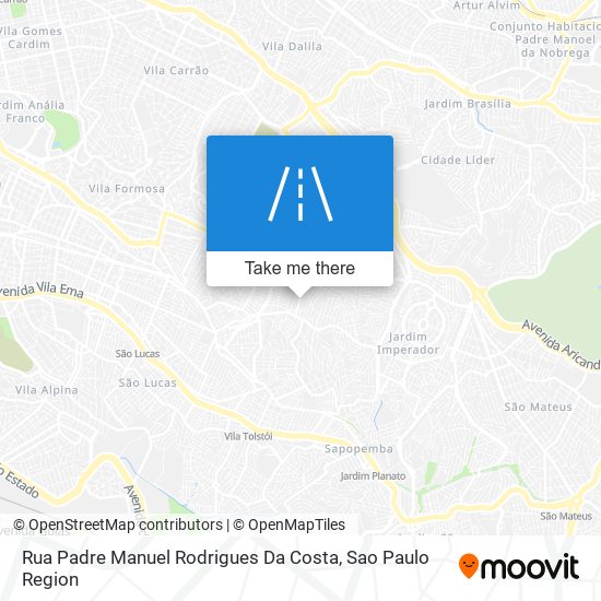 Rua Padre Manuel Rodrigues Da Costa map