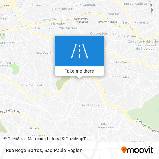 Rua Rêgo Barros map