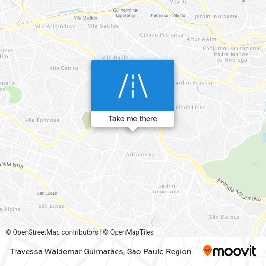 Travessa Waldemar Guimarães map
