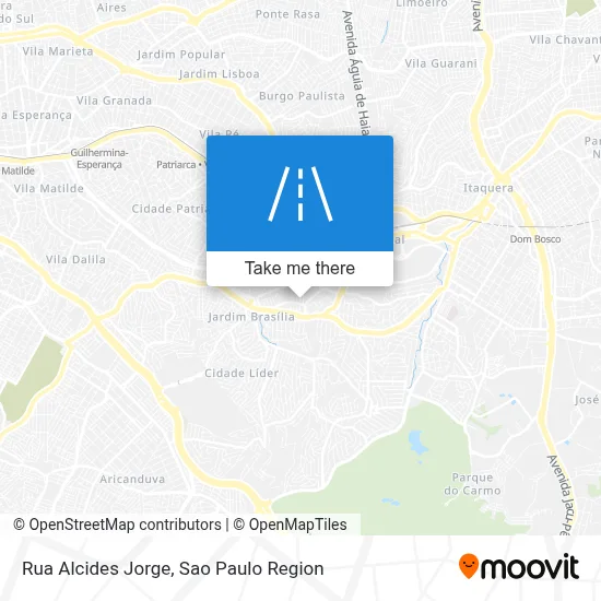 Rua Alcides Jorge map