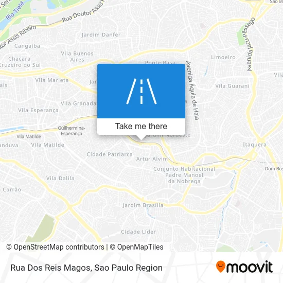 Rua Dos Reis Magos map