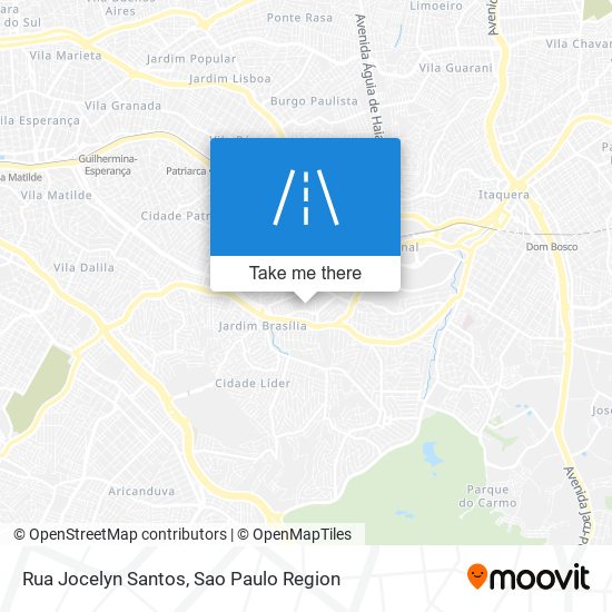 Mapa Rua Jocelyn Santos