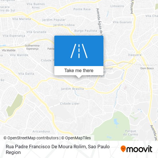 Rua Padre Francisco De Moura Rolim map