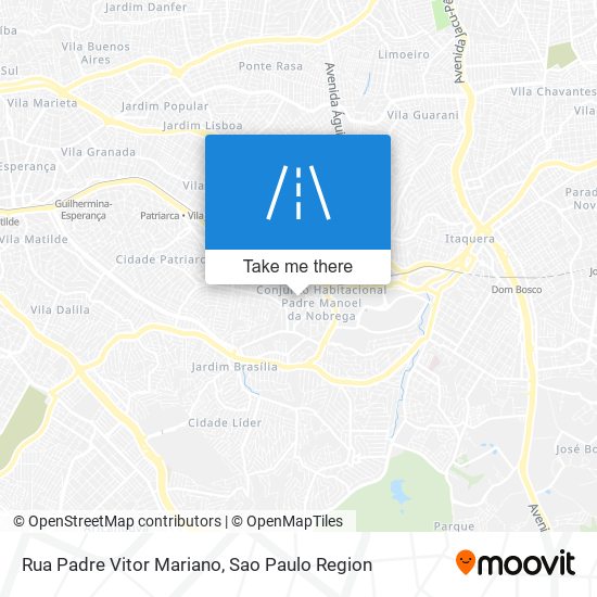 Rua Padre Vitor Mariano map