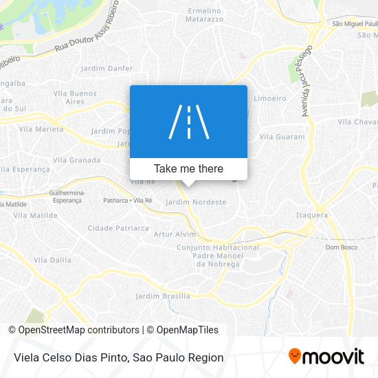 Viela Celso Dias Pinto map