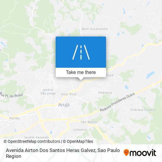 Avenida Airton Dos Santos Heras Galvez map