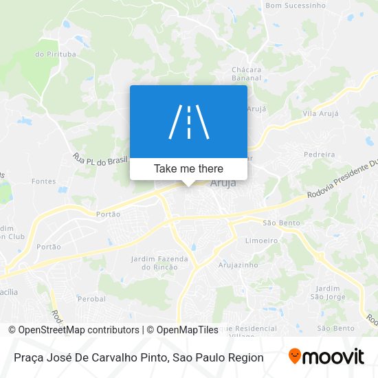 Praça José De Carvalho Pinto map