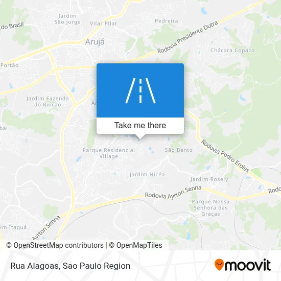Rua Alagoas map