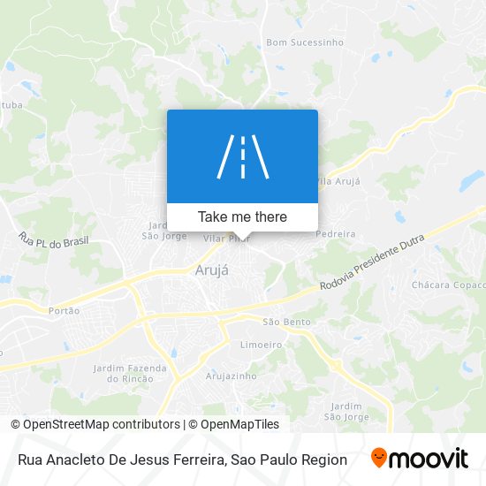 Rua Anacleto De Jesus Ferreira map