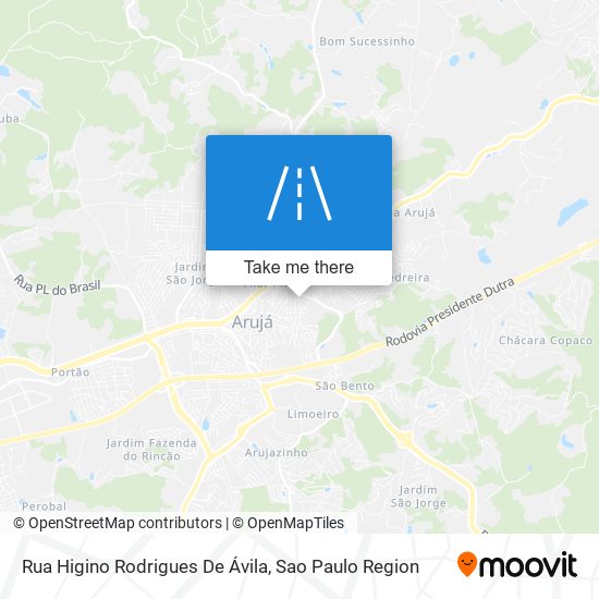 Rua Higino Rodrigues De Ávila map