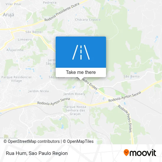 Rua Hum map