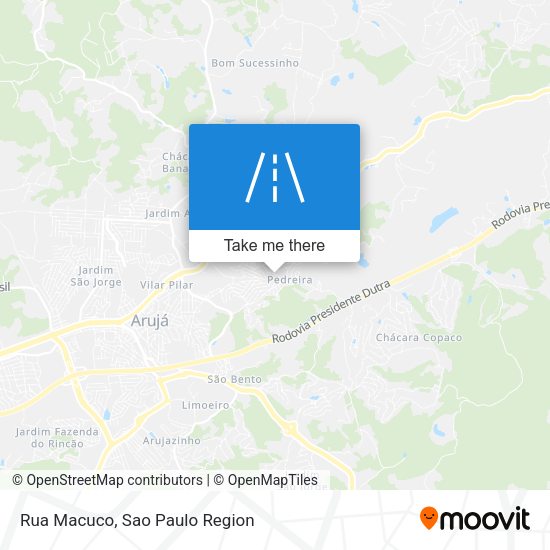 Rua Macuco map