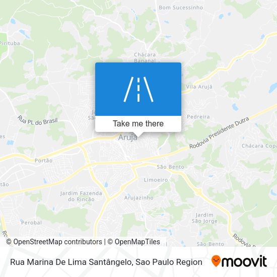 Rua Marina De Lima Santângelo map