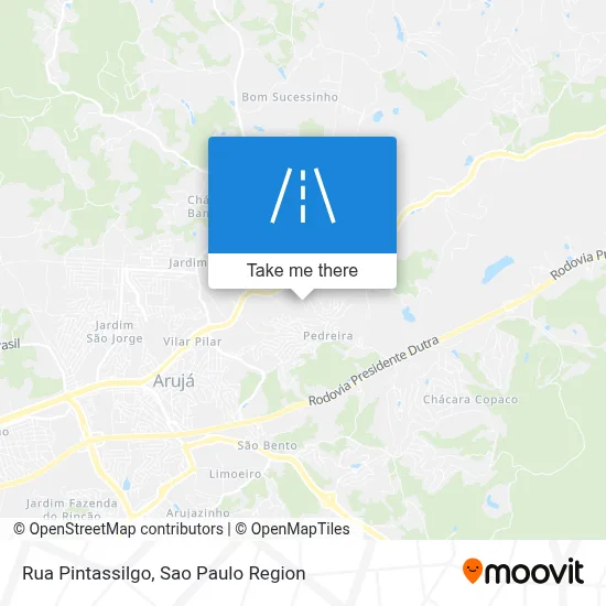 Rua Pintassilgo map