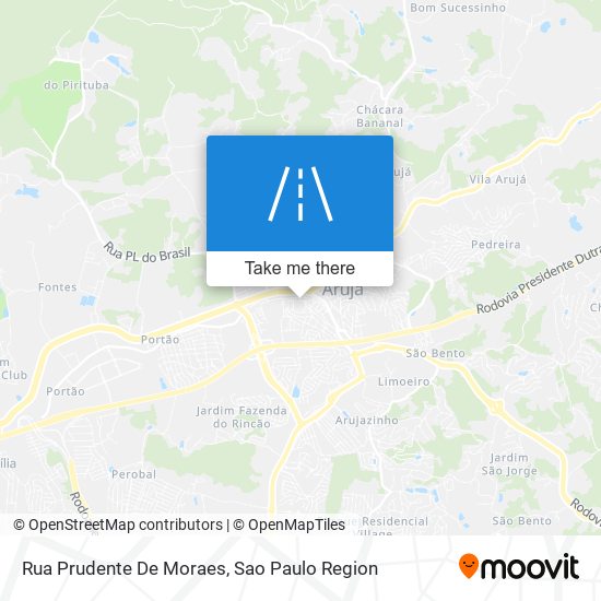 Rua Prudente De Moraes map