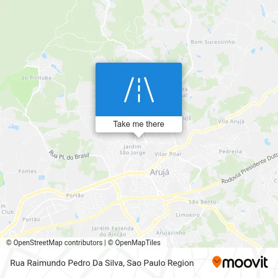 Rua Raimundo Pedro Da Silva map