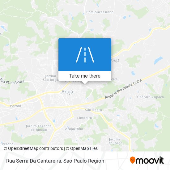 Rua Serra Da Cantareira map