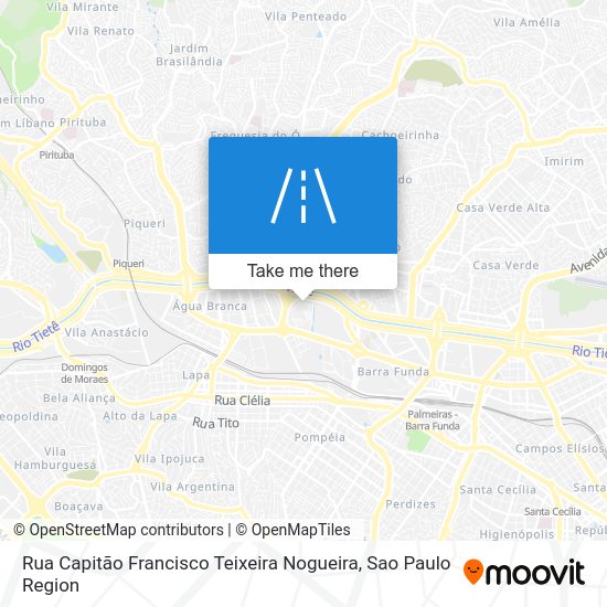 Rua Capitão Francisco Teixeira Nogueira map