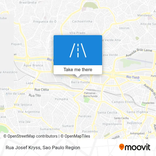 Rua Josef Kryss map
