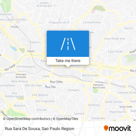 Mapa Rua Sara De Sousa