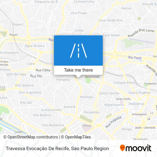 Travessa Evocação De Recife map
