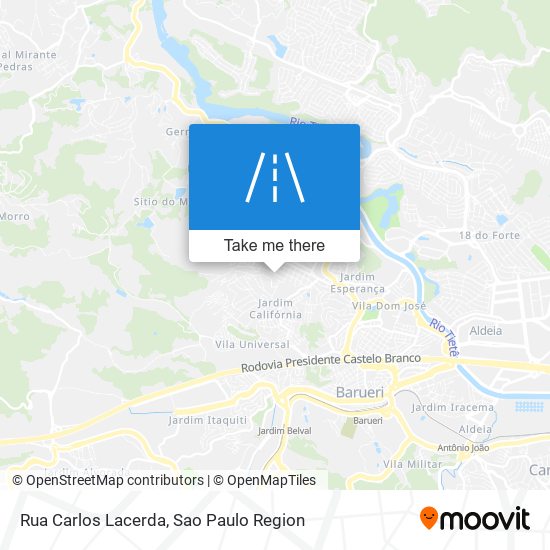 Rua Carlos Lacerda map