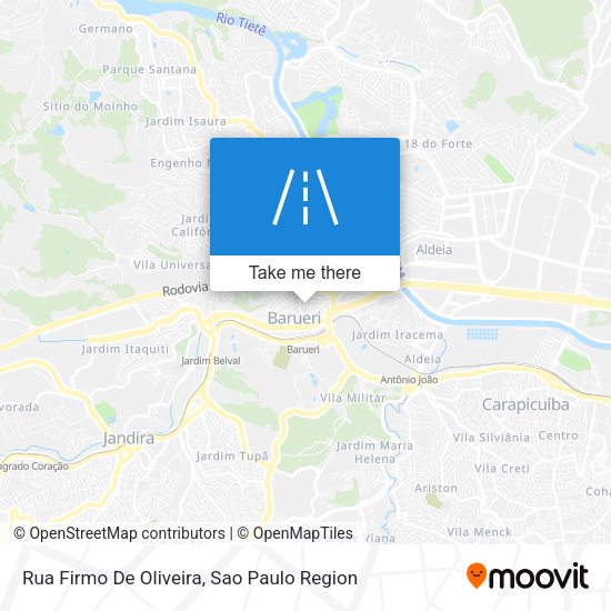 Rua Firmo De Oliveira map