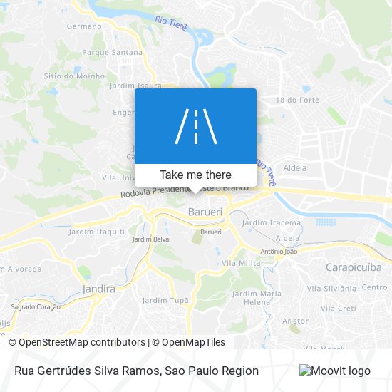 Rua Gertrúdes Silva Ramos map