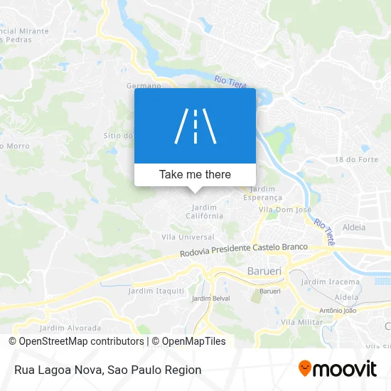 Rua Lagoa Nova map