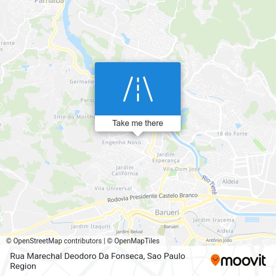 Rua Marechal Deodoro Da Fonseca map